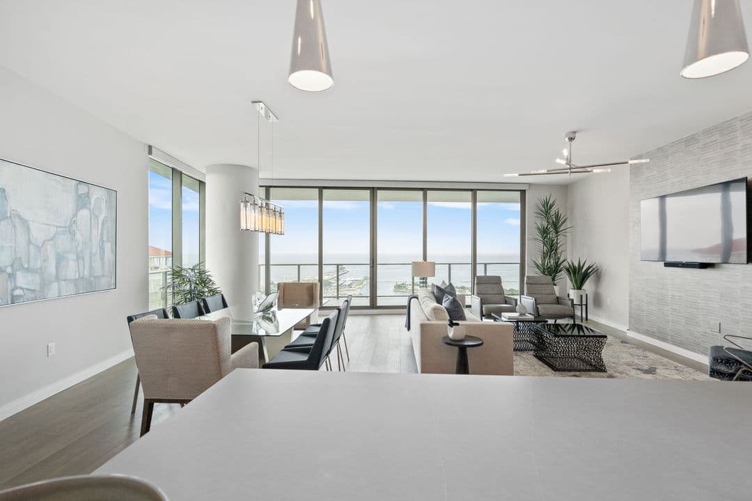 Completed downtown St. Pete condo renovation by Revolution Contractors