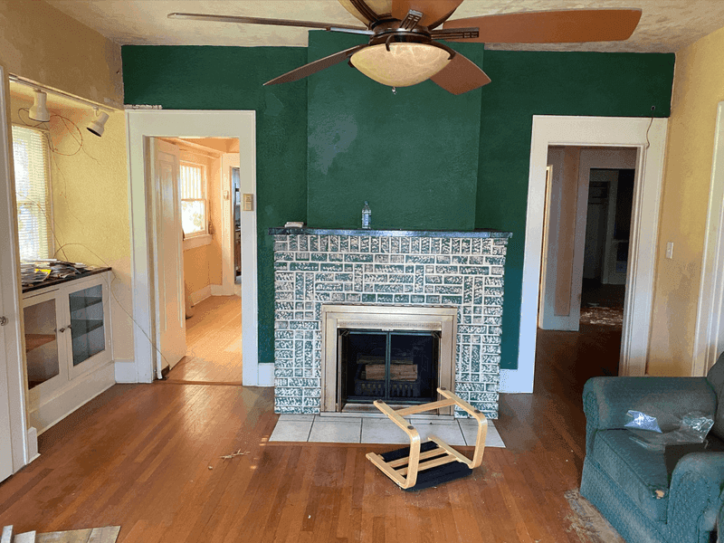 Historical bungalow before renovation 1