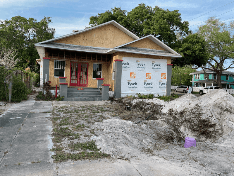 Historical bungalow during renovation 3