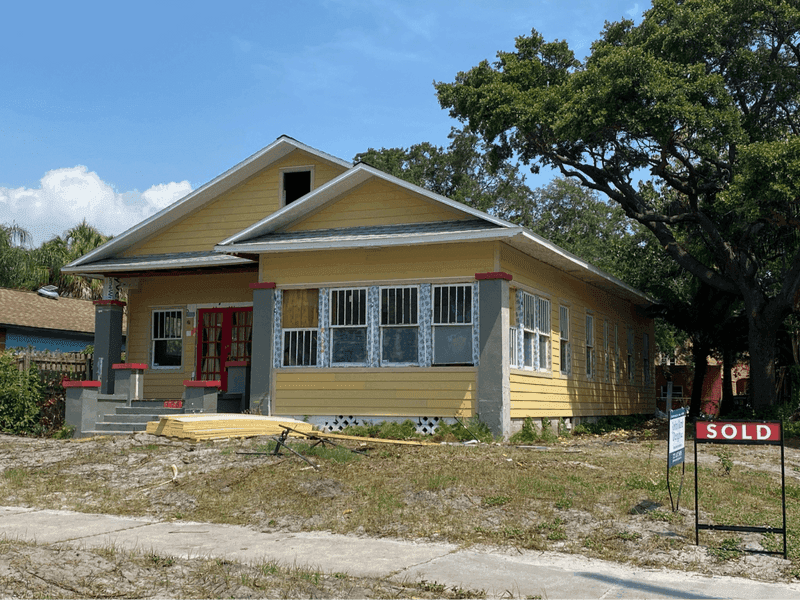 Historical bungalow during renovation 4