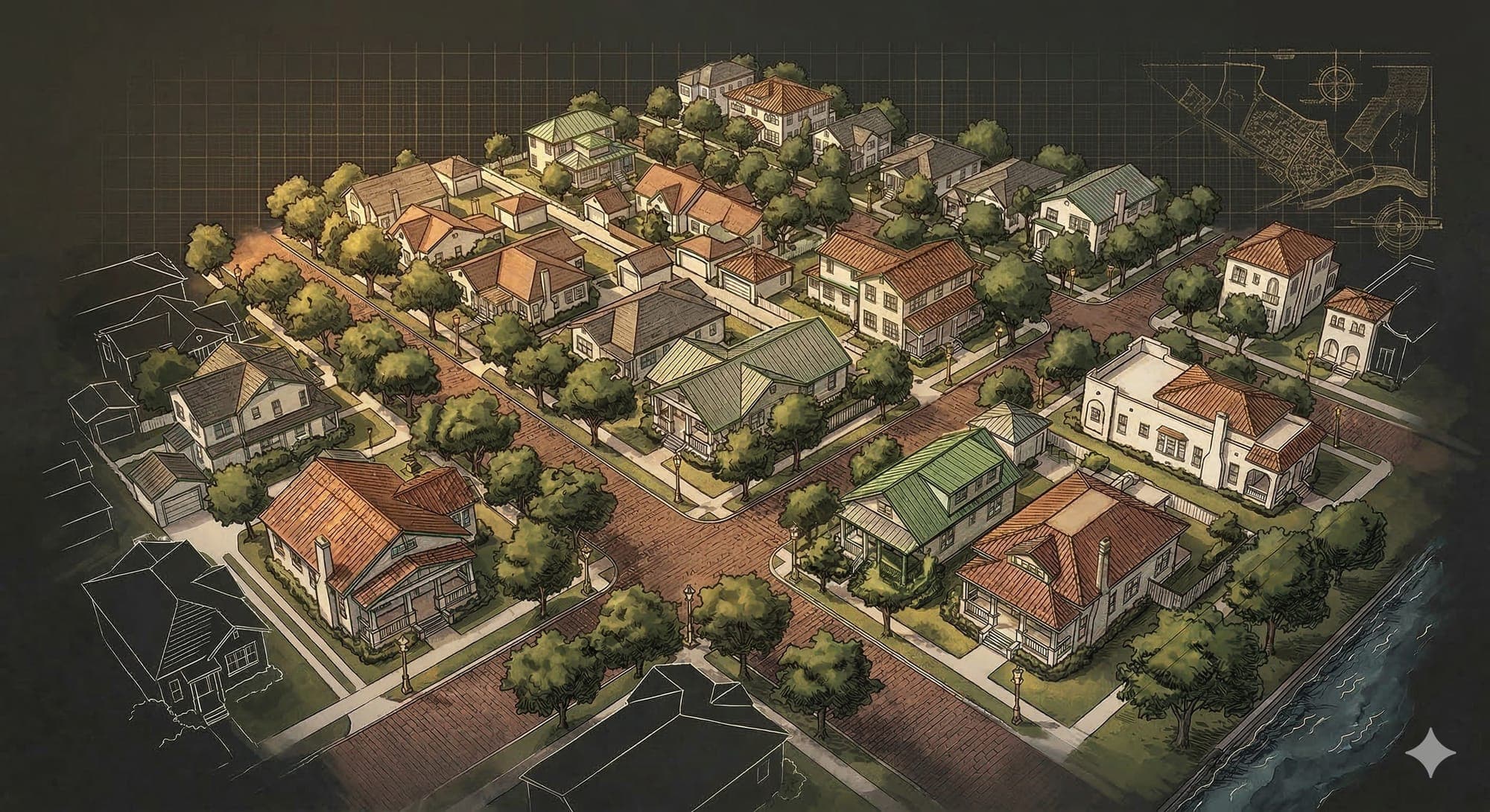 Old Northeast St. Petersburg neighborhood served by Revolution Contractors