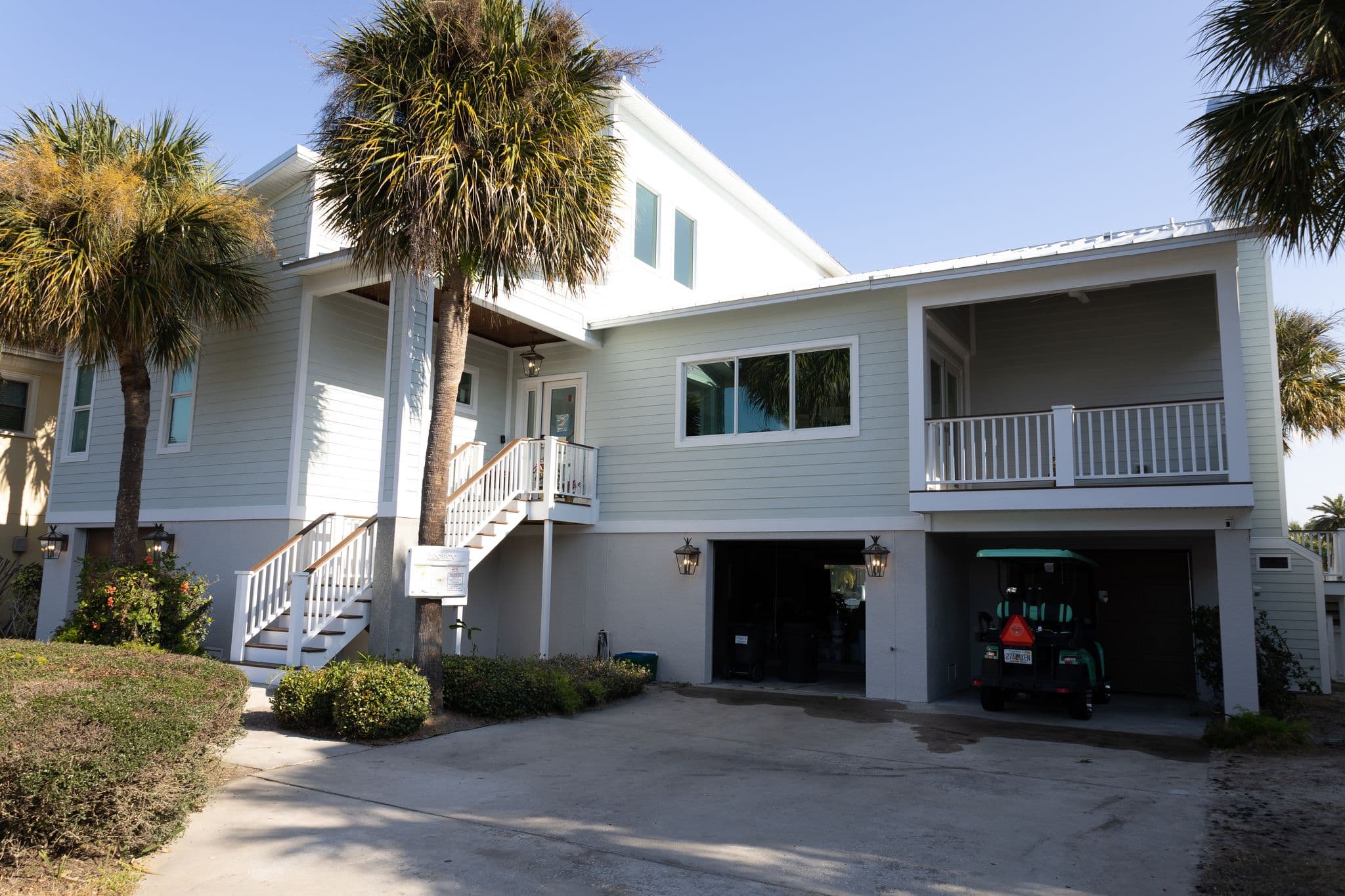Completed elevated flood zone home exterior in Pinellas County by Revolution Contractors