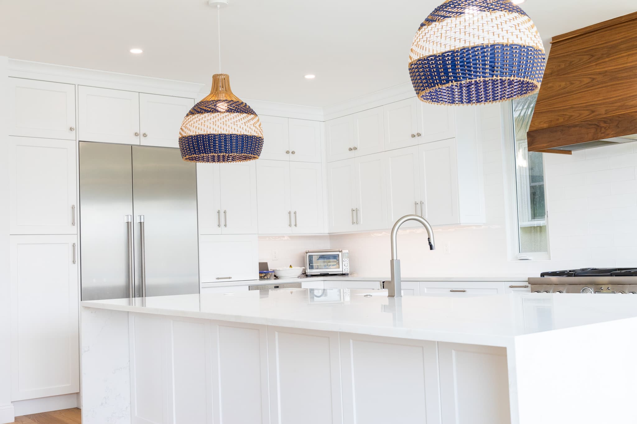 Modern kitchen completed in an elevated flood zone home by Revolution Contractors