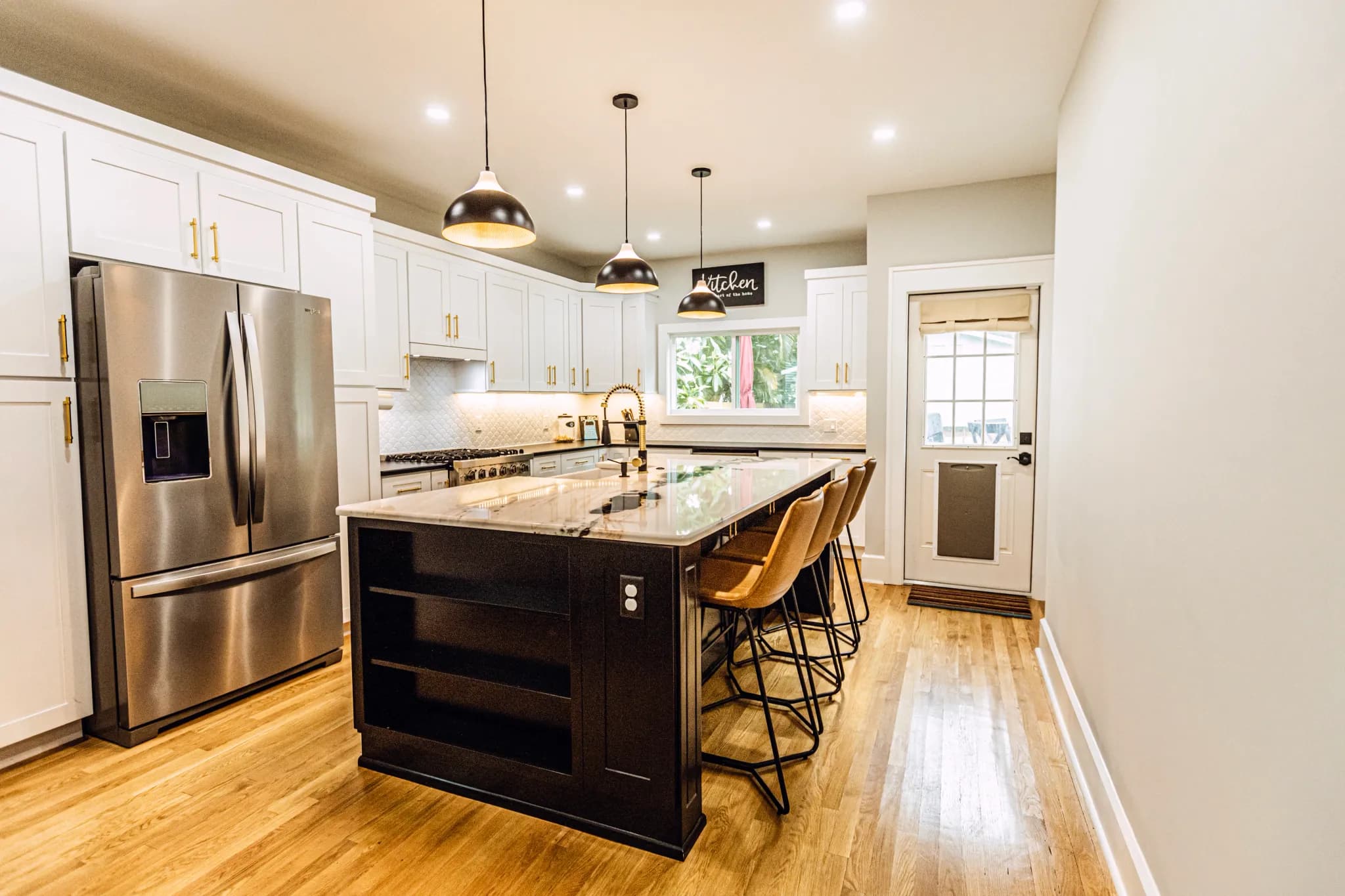 Downtown townhome kitchen remodel by Revolution Contractors