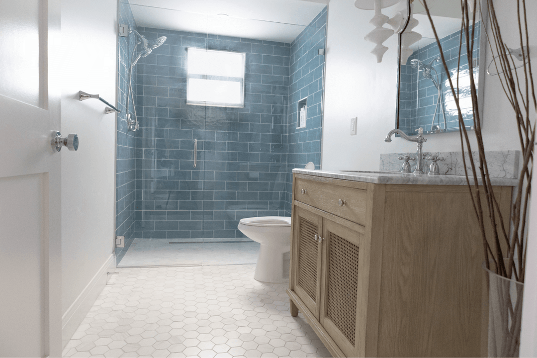 Bathroom remodel example