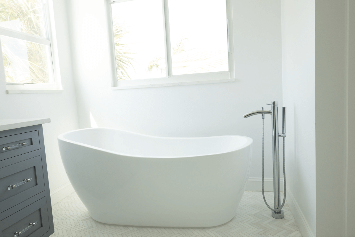Bathroom remodel example