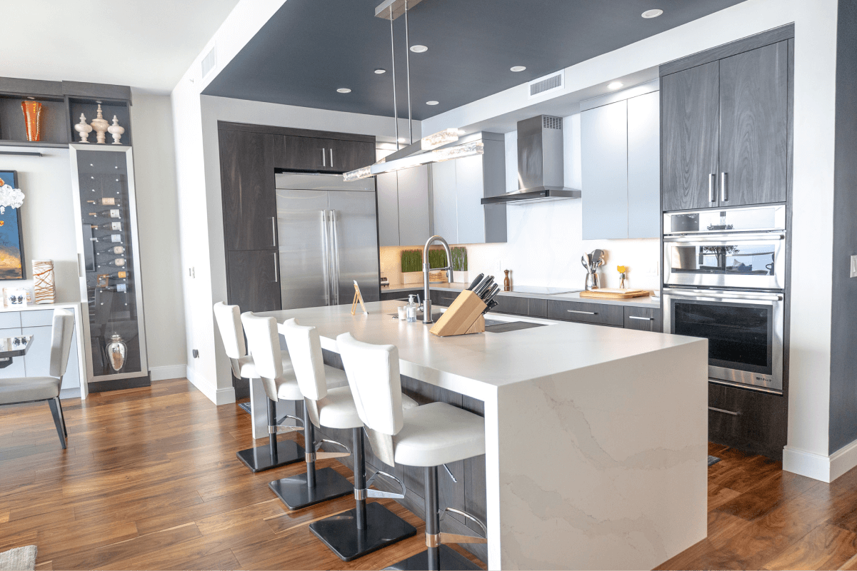 Kitchen remodel example